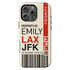 Personalized Travel Luggage Tag iPhone Case